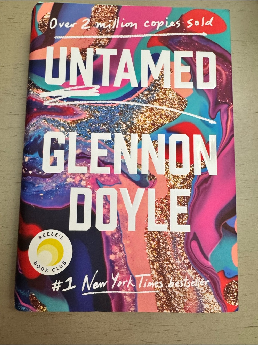 Untamed by Glennon Doyle - Vibrant Multicolor hardcover NEW